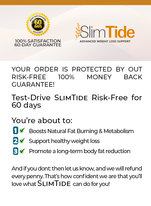 slimtide 60-day satisfaction guarantee